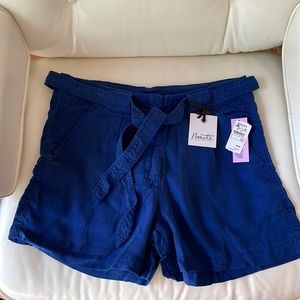 Nanette Lepore belted shorts